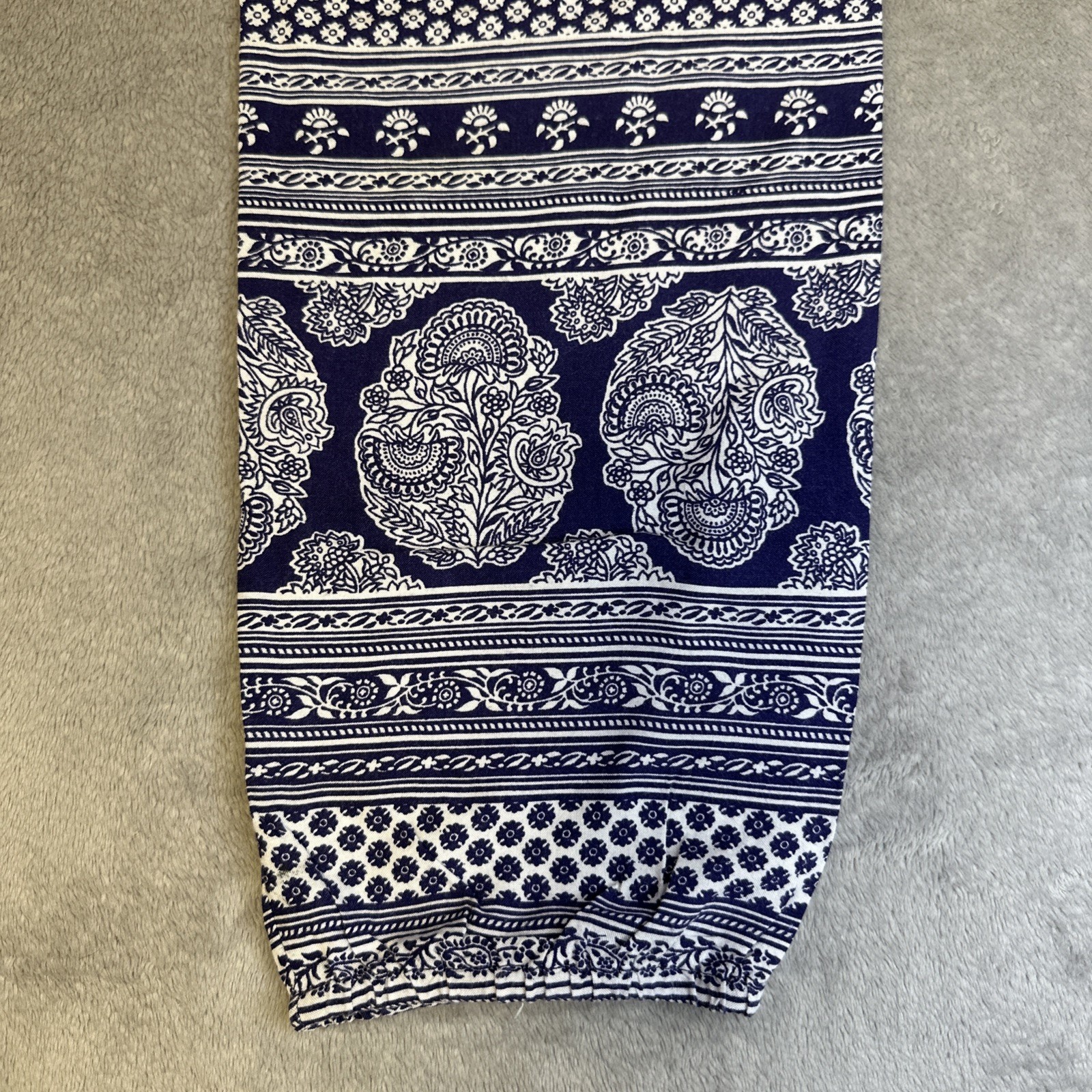Roxy Women's Small "Sweet Sea" Beach Pants - Blue Floral Harem - photo 3