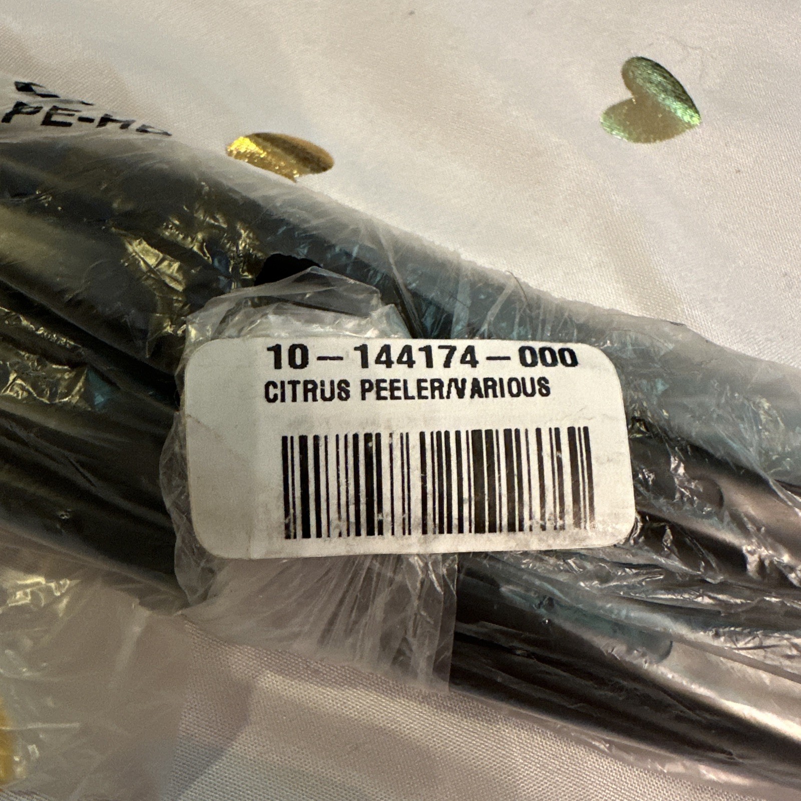 Tupperware Citrus Peelers Set of 10 Black New - photo 2