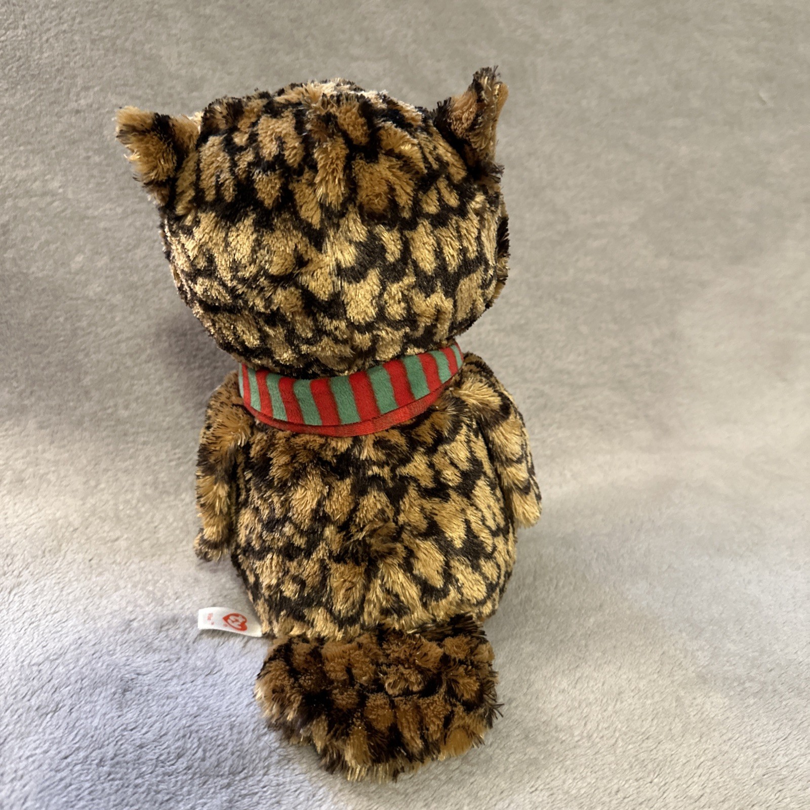 TY Beanie Boos 9" Wise The Owl Plush Stuffed Animal Gold Glitter - photo 3