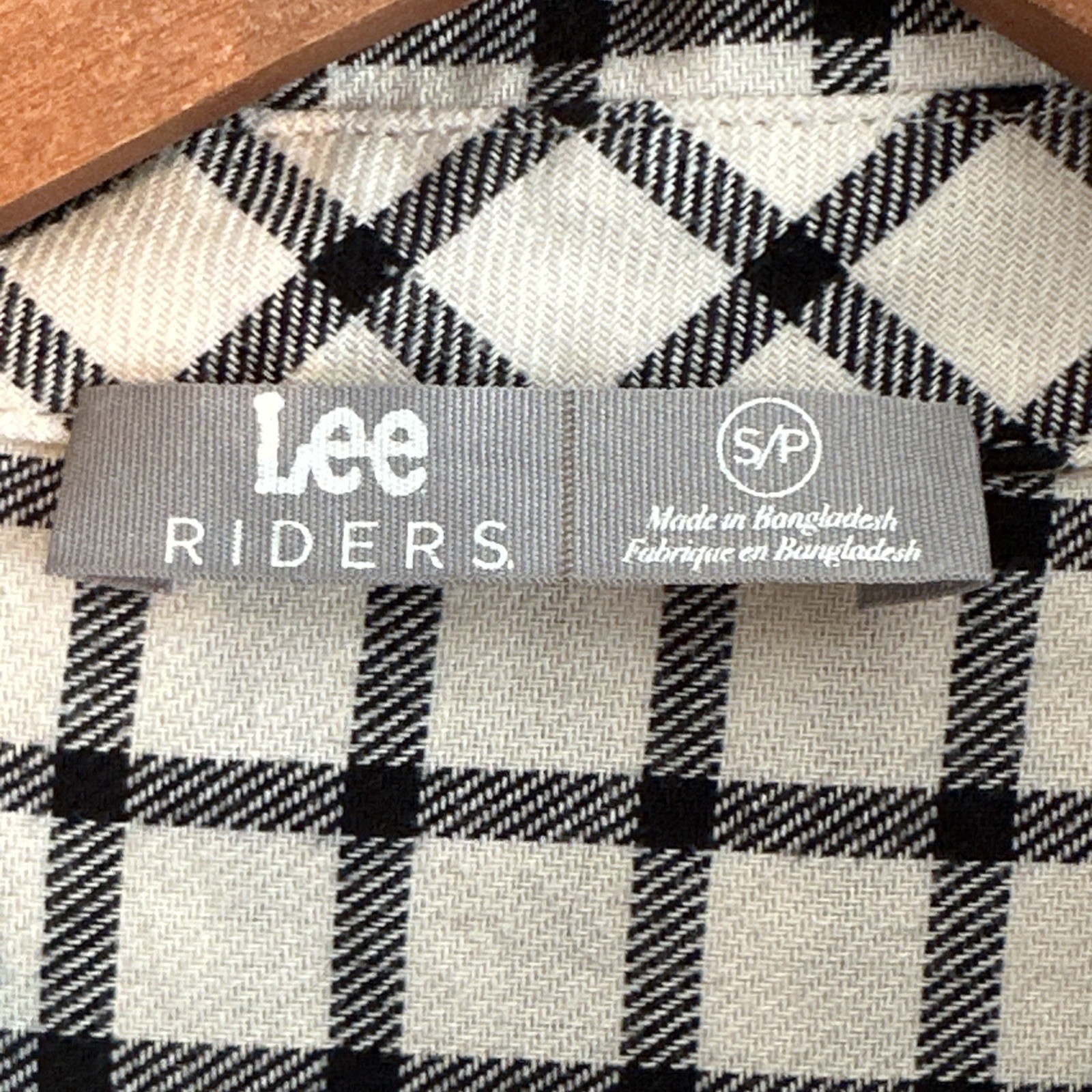 Riders by Lee Bella Easy Care Windowpane Shirt S - photo 2