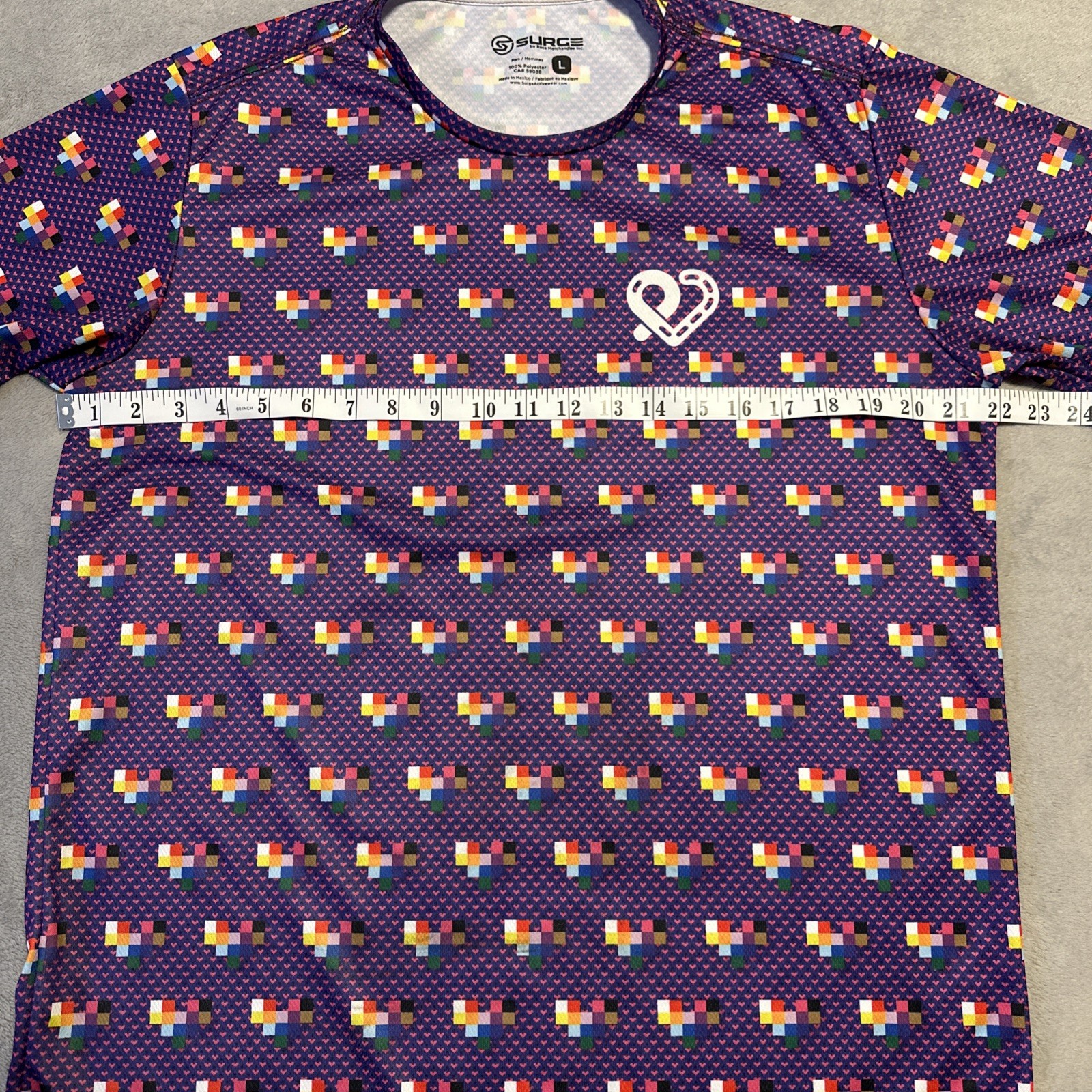 Run With Pride Toronto 2022 Race Shirt Men's Large - photo 2