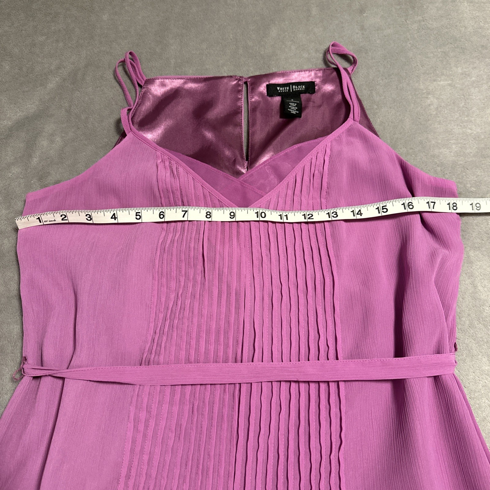 WHBM Dress Size 8 Pink Fuchsia Fairy Girly Party Event - photo 3