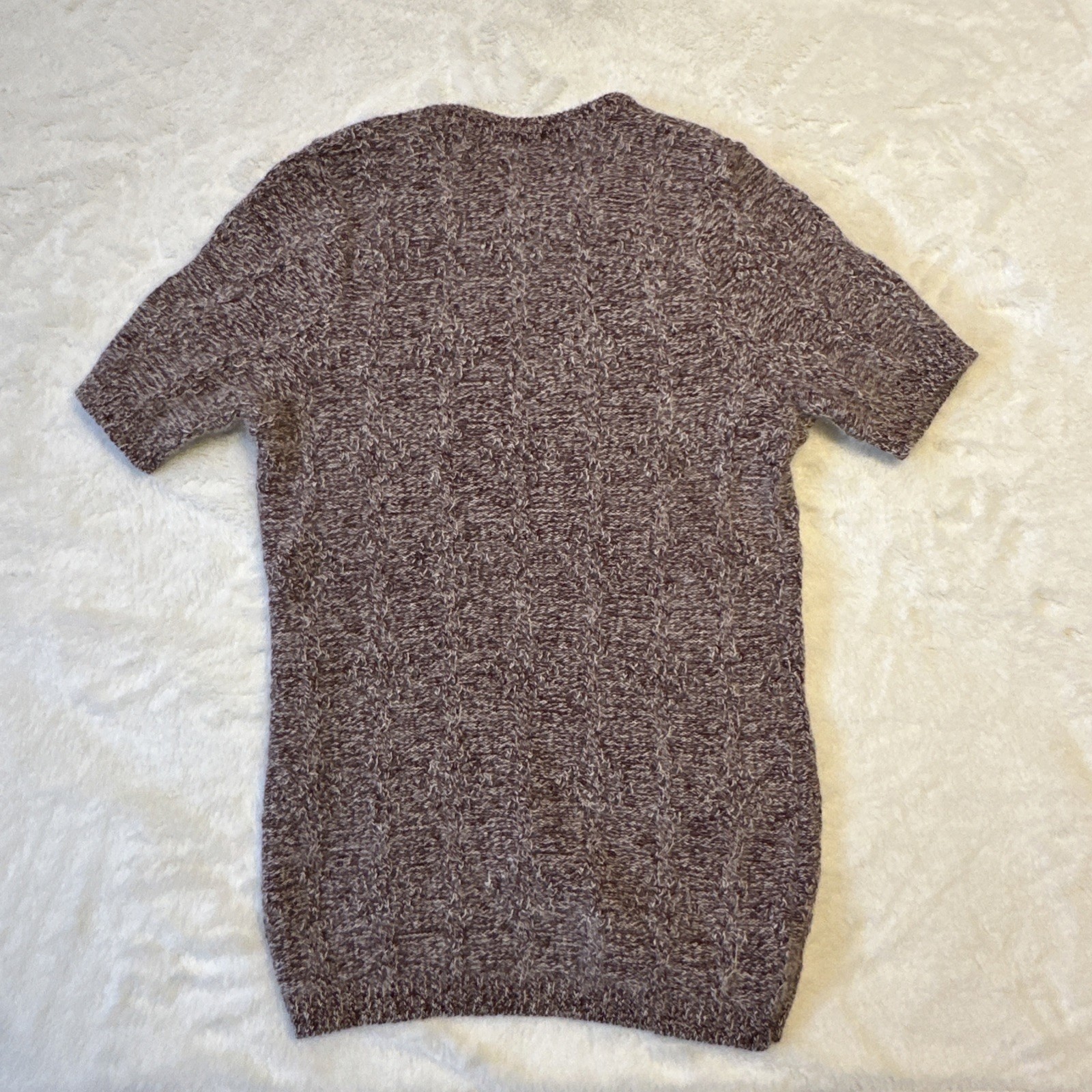 Vintage 70s 80s Parkhurst Angora Wool Blend Sweater XS Maroon - photo 5