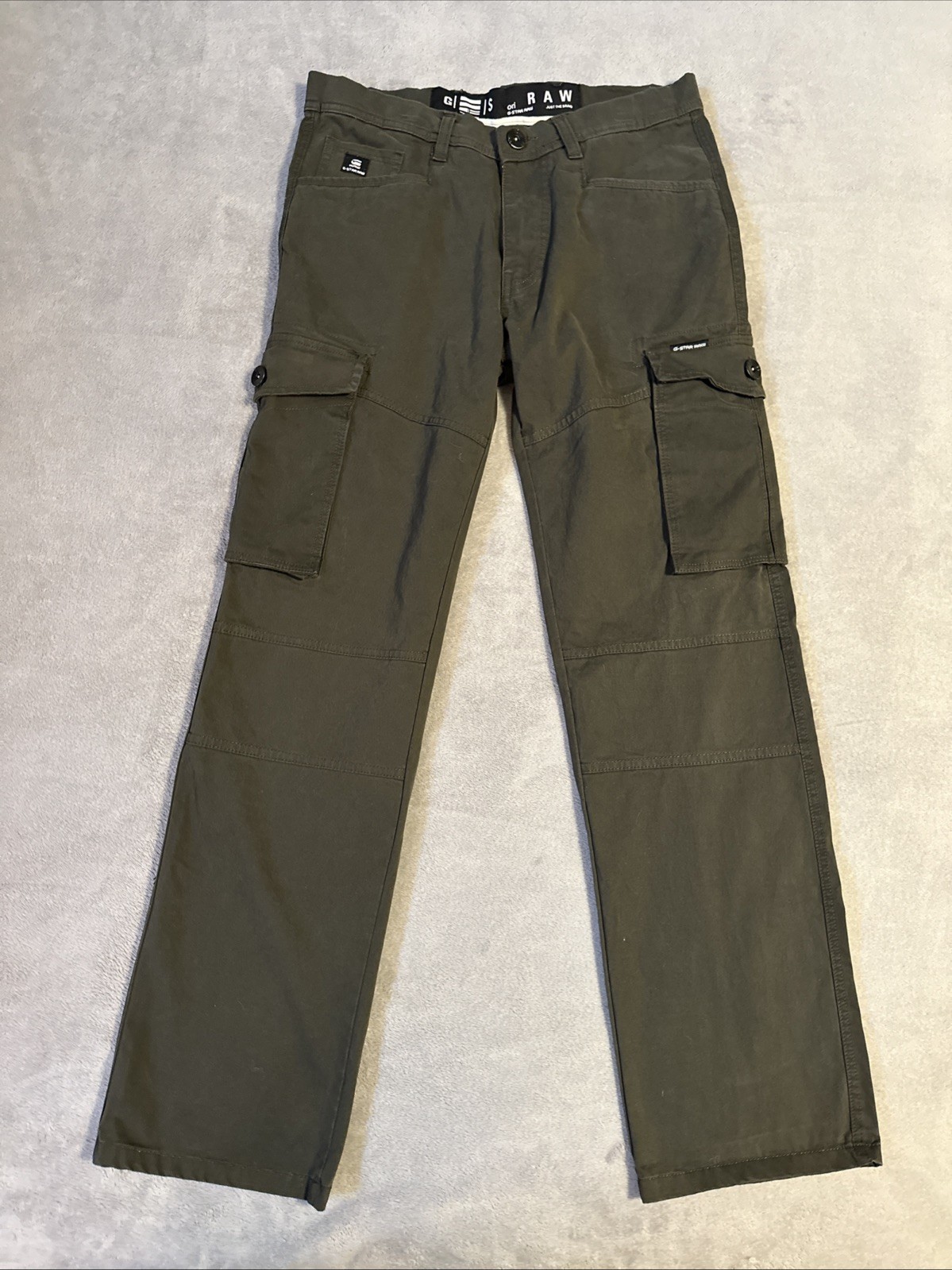 G-Star Raw Cargo 3D Pants Size 30 Dark Green Gorpcore Utility - photo 2