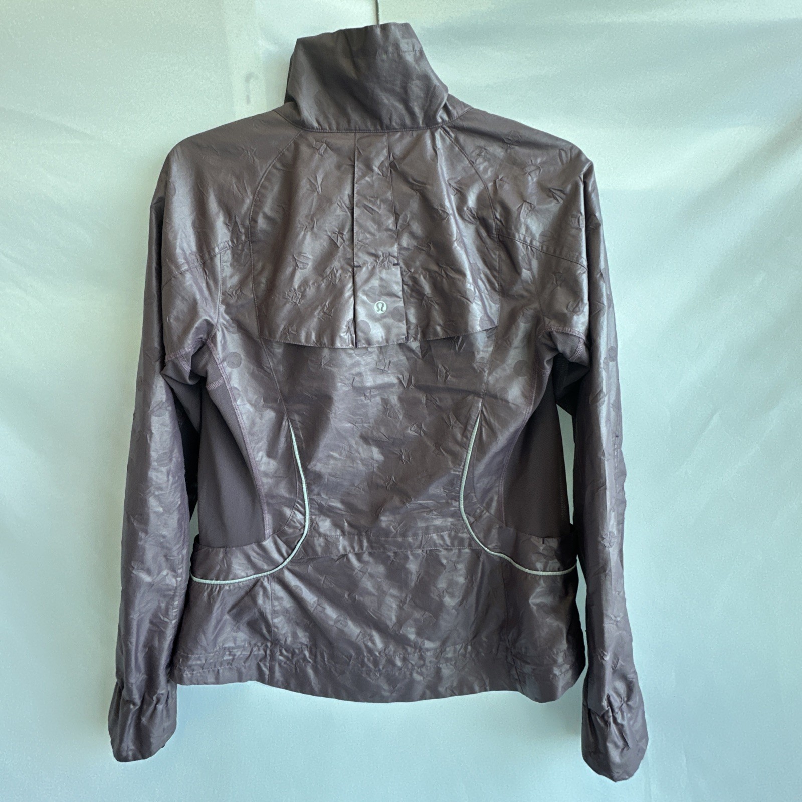 Lululemon Women's Velocity Jacket Limited Edition Plum Dots Size - photo 5