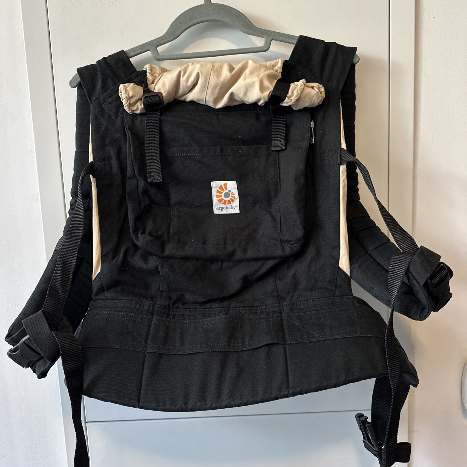 Ergobaby Original Baby Toddler Carrier - Black & Camel Tan - photo 3