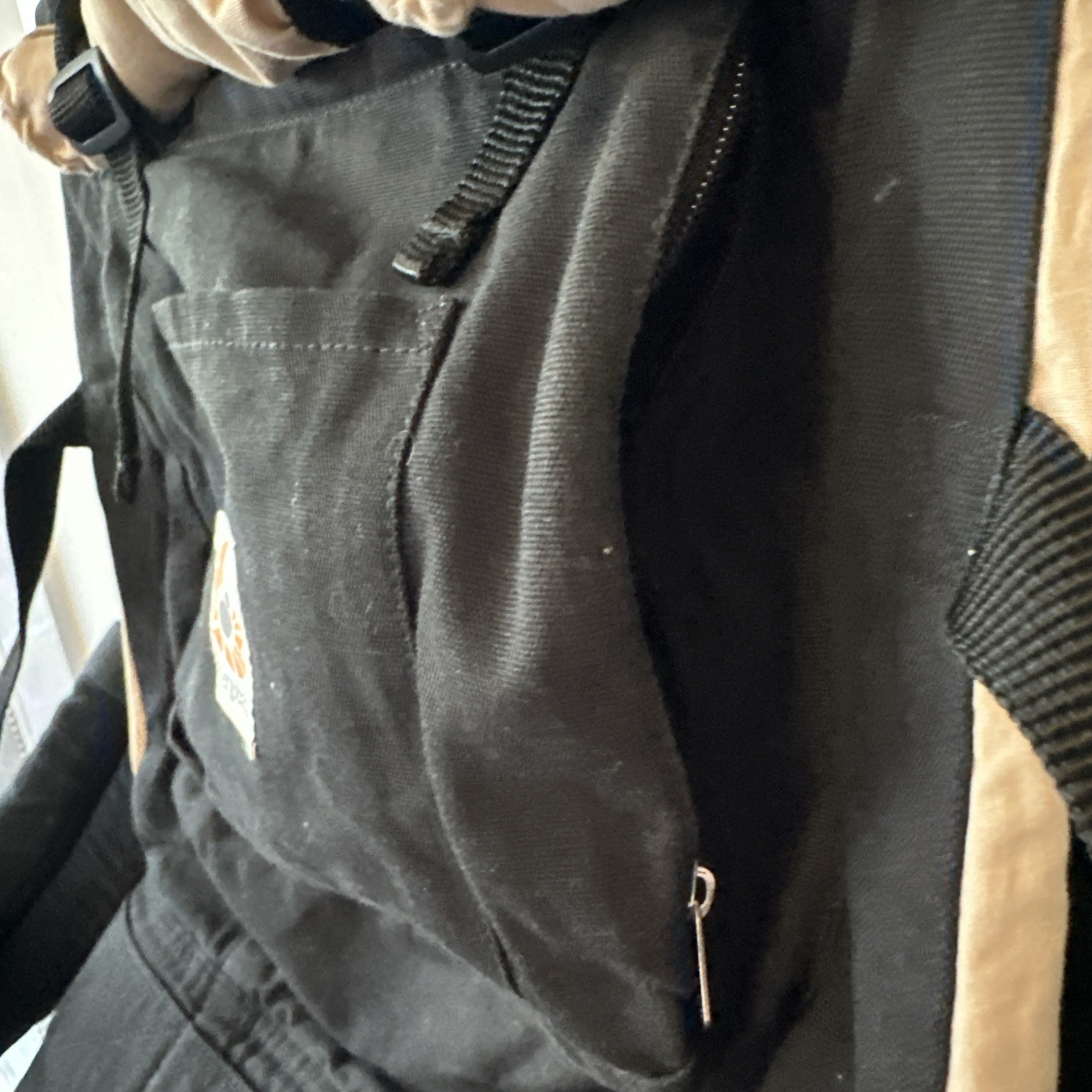 Ergobaby Original Baby Toddler Carrier - Black & Camel Tan - photo 5