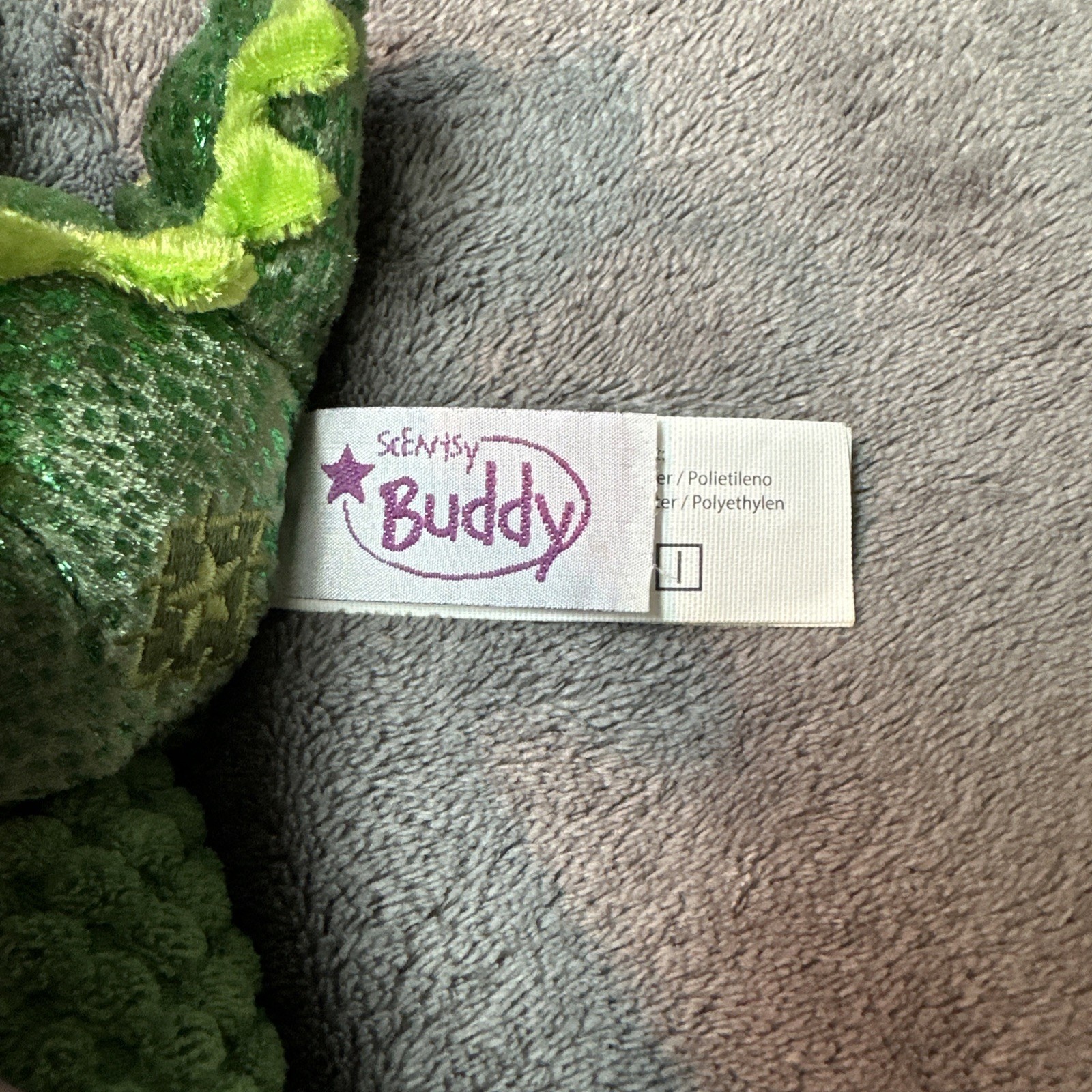Scentsy Buddy Clip Plush Scout the Dragon Watermelon Scent - photo 4