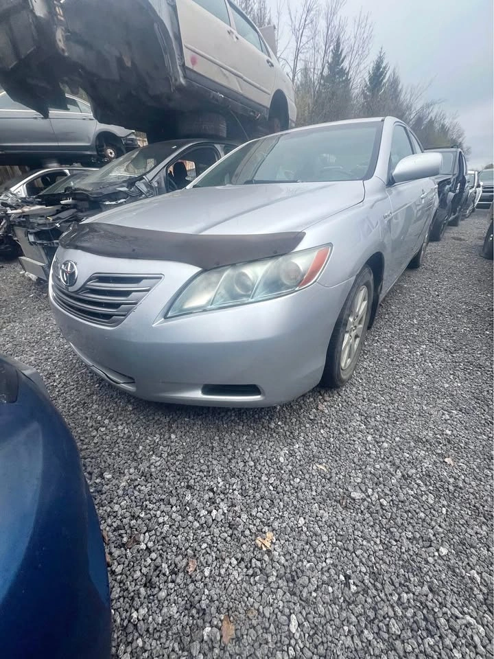 2008 Toyota Camry Hybrid Silver Parts Car