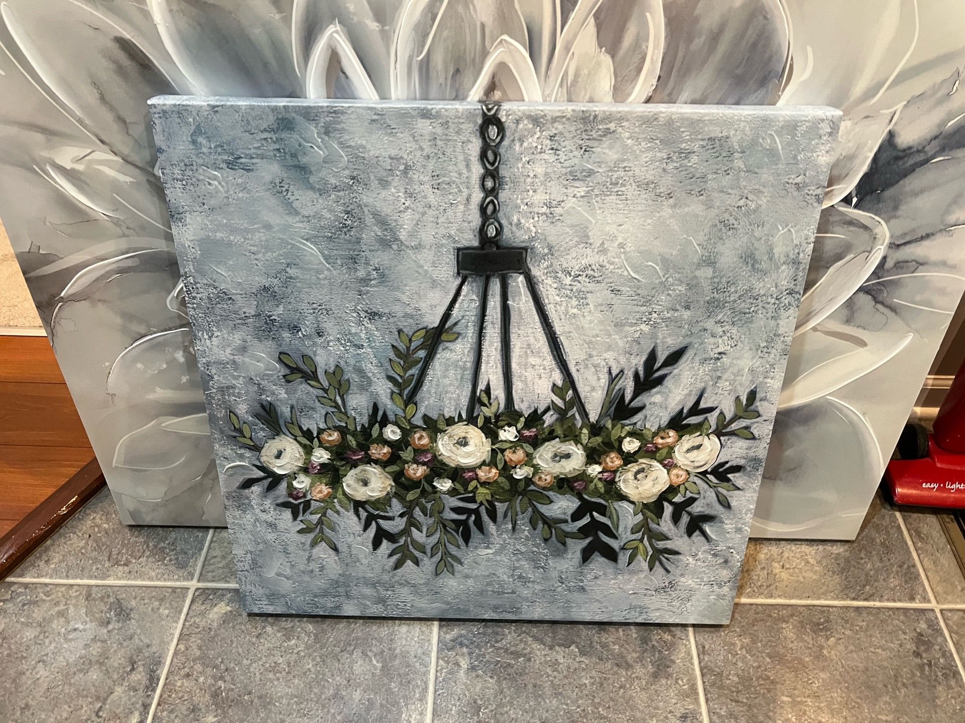 Canvas artwork. 24 x 24 in.