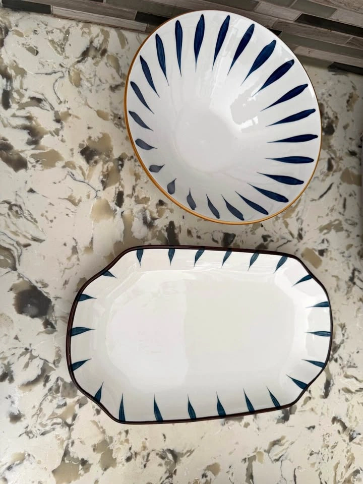 Beautiful Matching Serving Plates