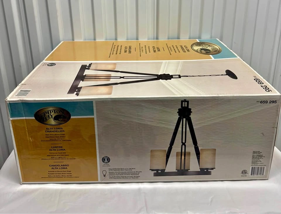 Hampton Bay Alta Loma 3-Light Chandelier