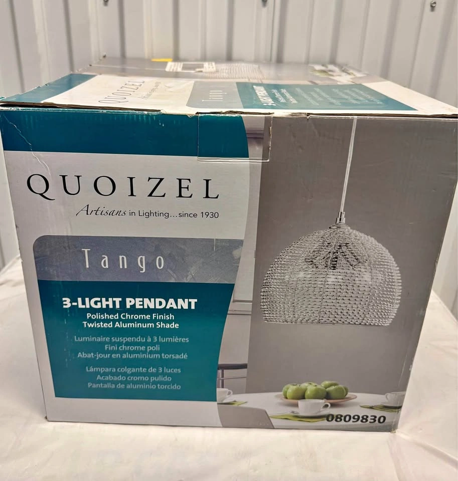 Quoizel Tango 3-Light Pendant