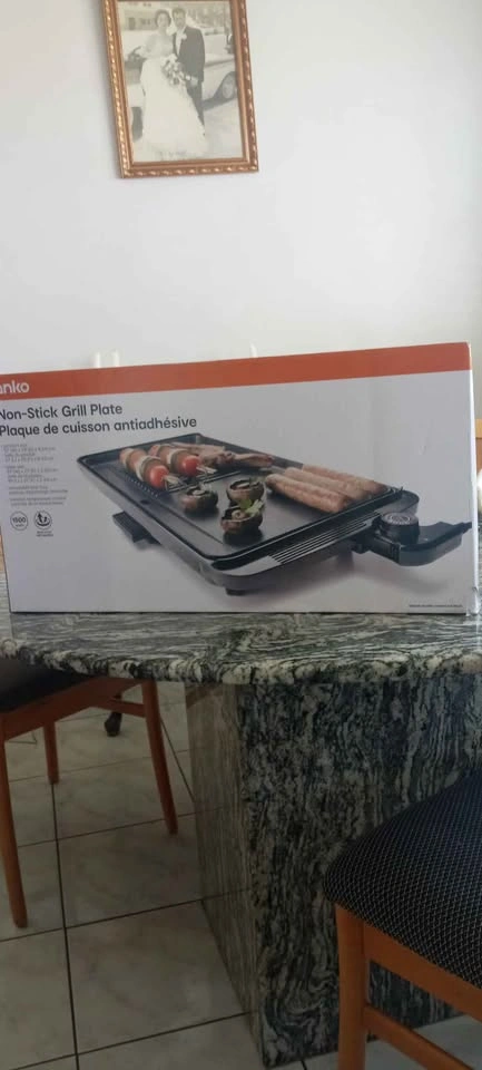 Anko Non-Stick Grill Plate NEW BOXED
