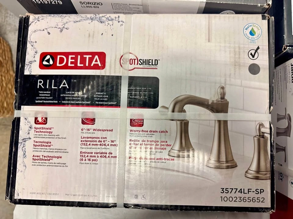 Delta Rila Two Handle Widespread Lavatory Faucet