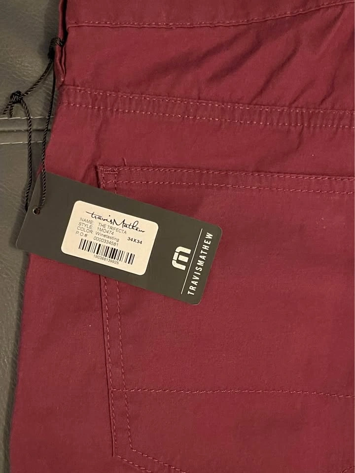 Travis Mathew Golf Trifecta Pants 34x34 - photo 4