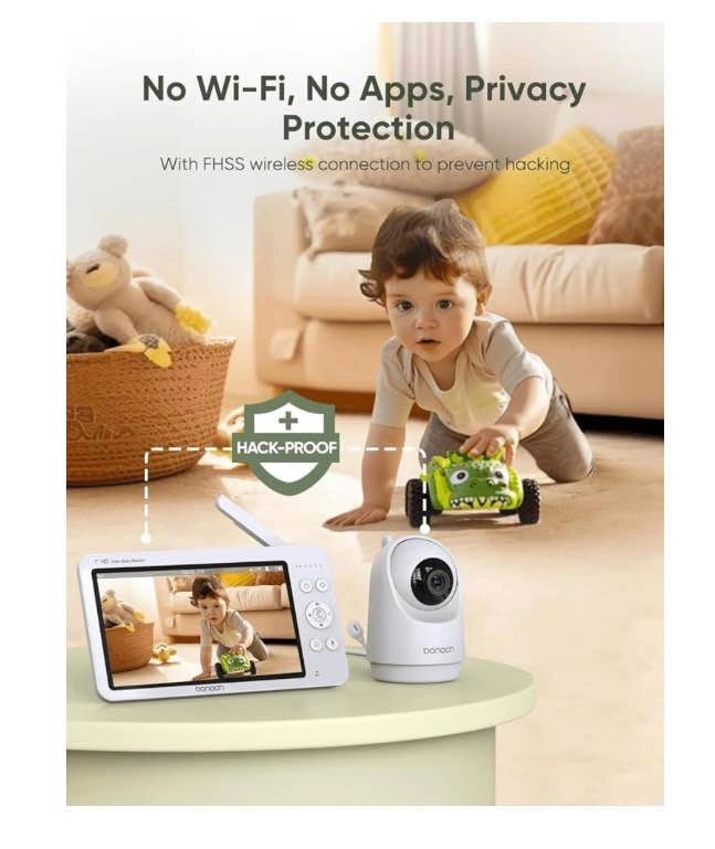 Bonoch 7" HD Baby Monitor Parent Unit Replacement (Pickering) - photo 4