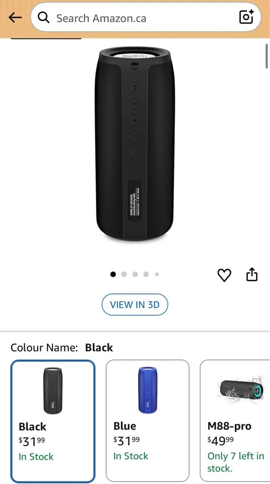 MusiBaby M88 Bluetooth Speaker Portable Wireless Speaker (PICKER - photo 2