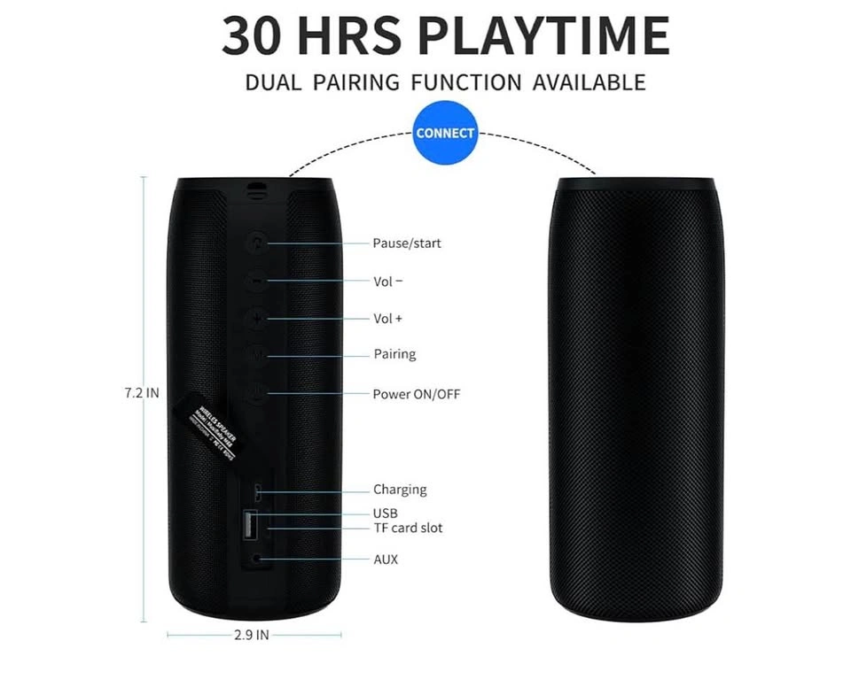 MusiBaby M88 Bluetooth Speaker Portable Wireless Speaker (PICKER - photo 5