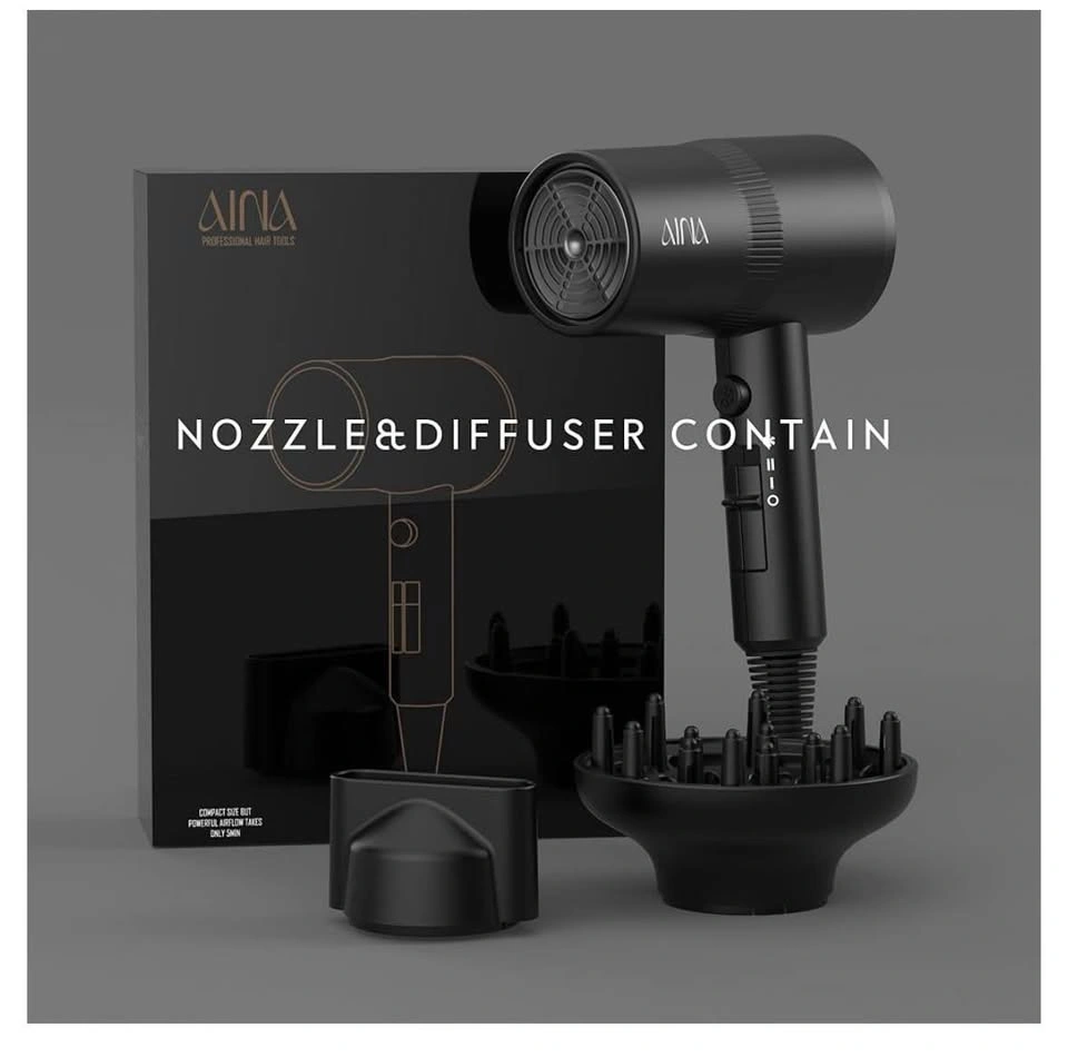 AINA Hair Dryer with Diffuser, Blow Dryer for Women | Advanced I - photo 5