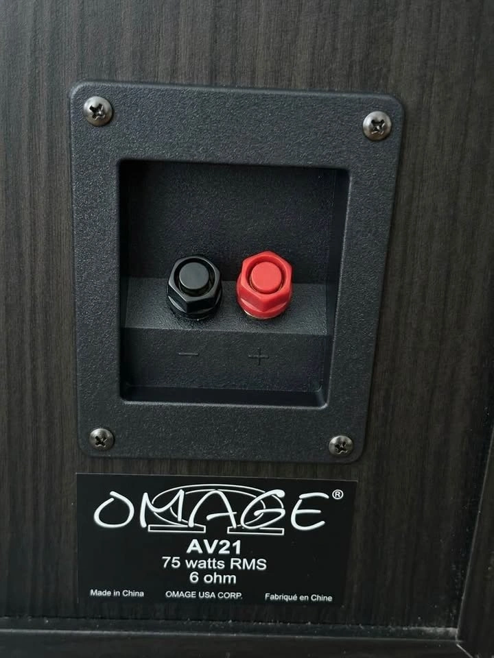 OMAGE AV21 Bookshelf Speakers - Kevlar Woofer - Excellent Sound - photo 2