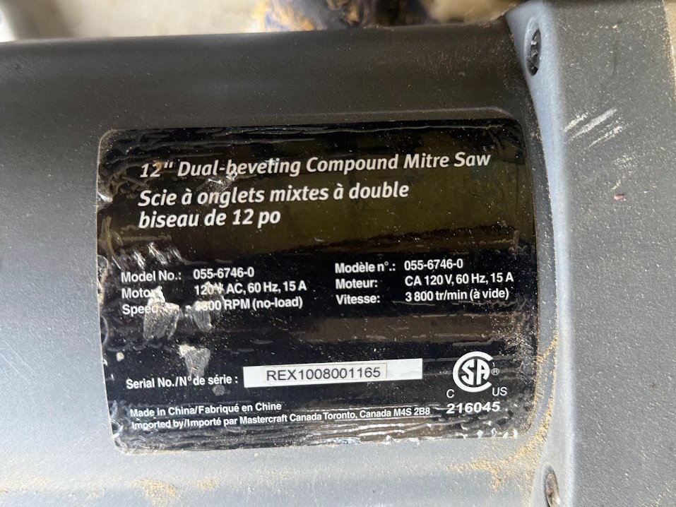 12" Dual-bevelling Compound Mitre Saw - photo 2
