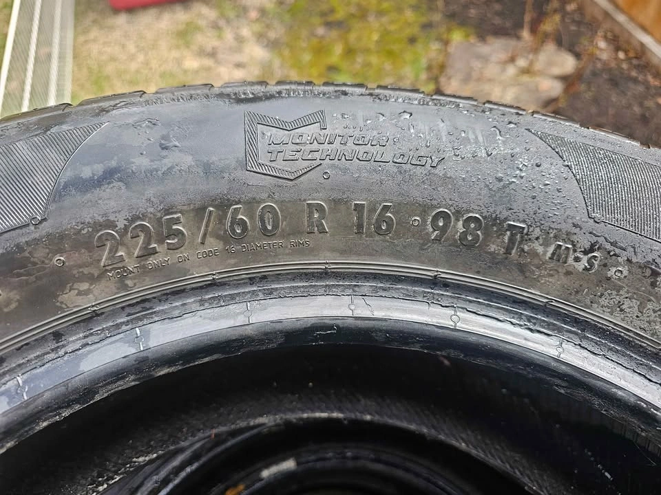 225 60R16 ALL SEASON SET OF 4 - photo 2