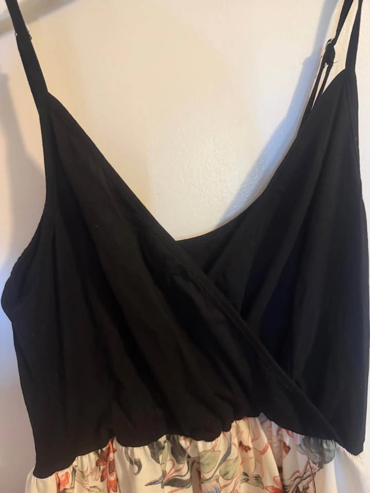 Layered V Neck Dress - photo 2
