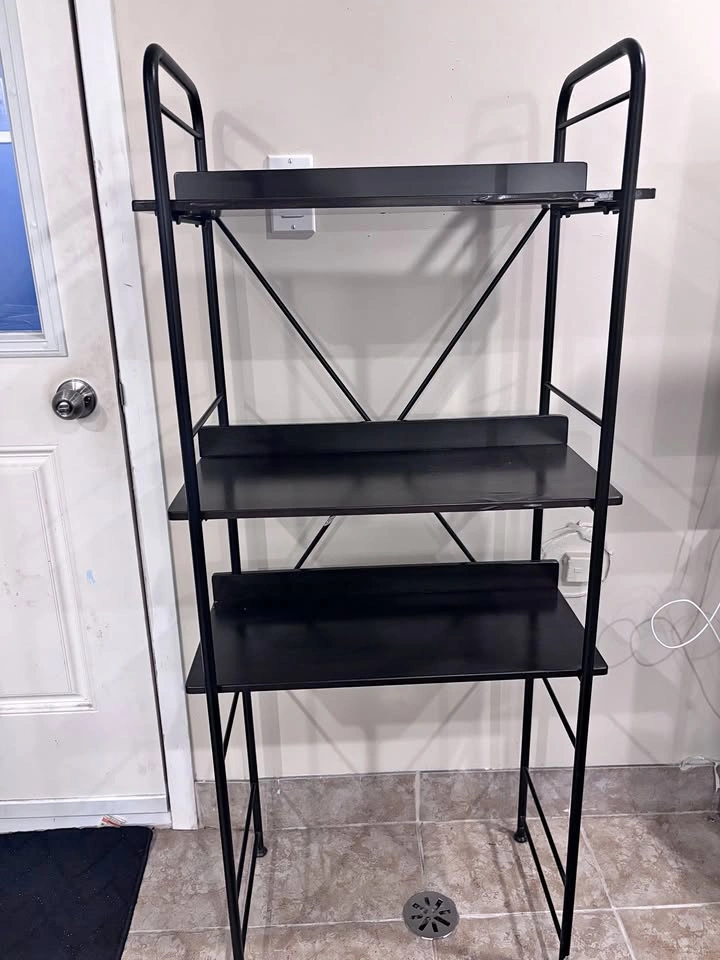 Wire-frame storage shelf