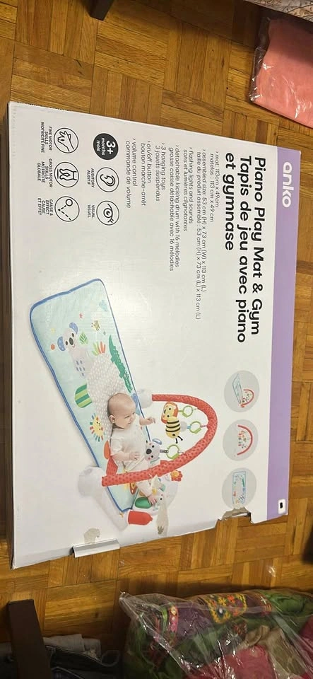 Anko Piano Play Mat & Gym Baby Activity Center