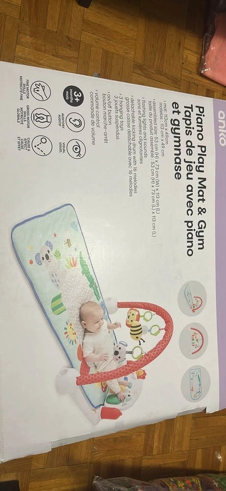 Anko Piano Play Mat & Gym Baby Activity Center - photo 2