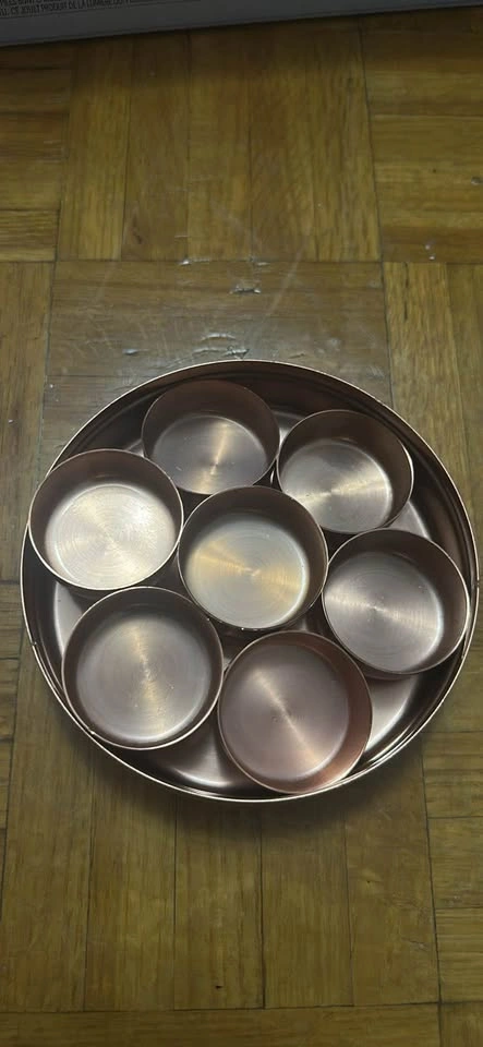 Beautiful Copper Container Set – Perfect for Gifting & Pooja - photo 2