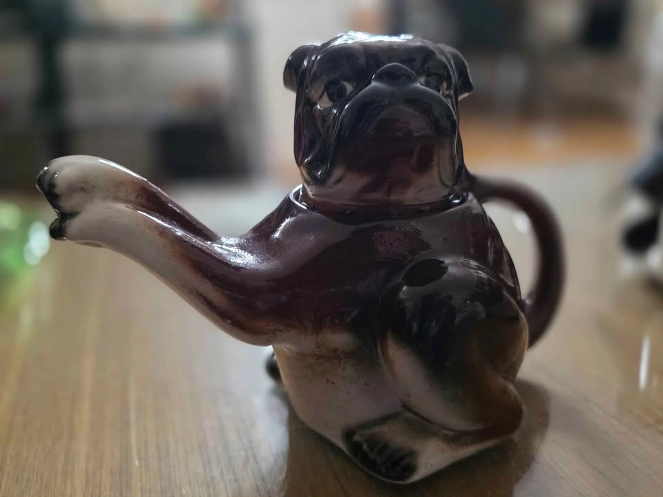 1930s Bulldog Teapot - Excellent Condition - Germany - photo 3