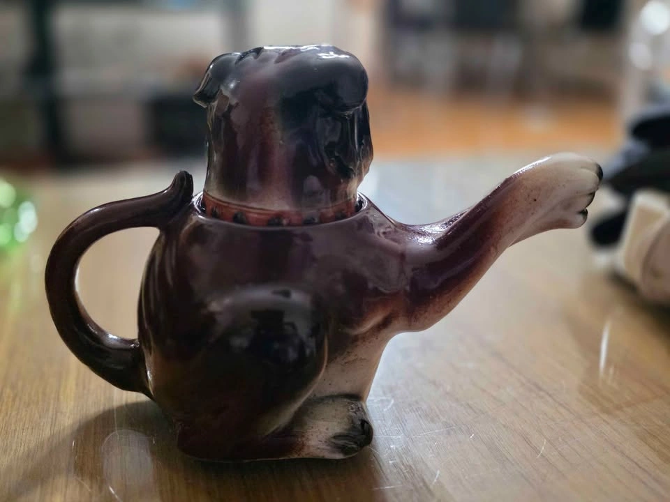 1930s Bulldog Teapot - Excellent Condition - Germany - photo 4