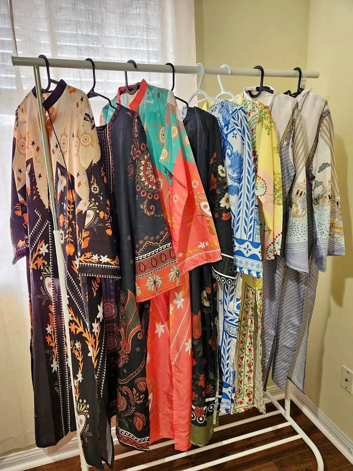 Beautiful Long Kaftan Coords Sets