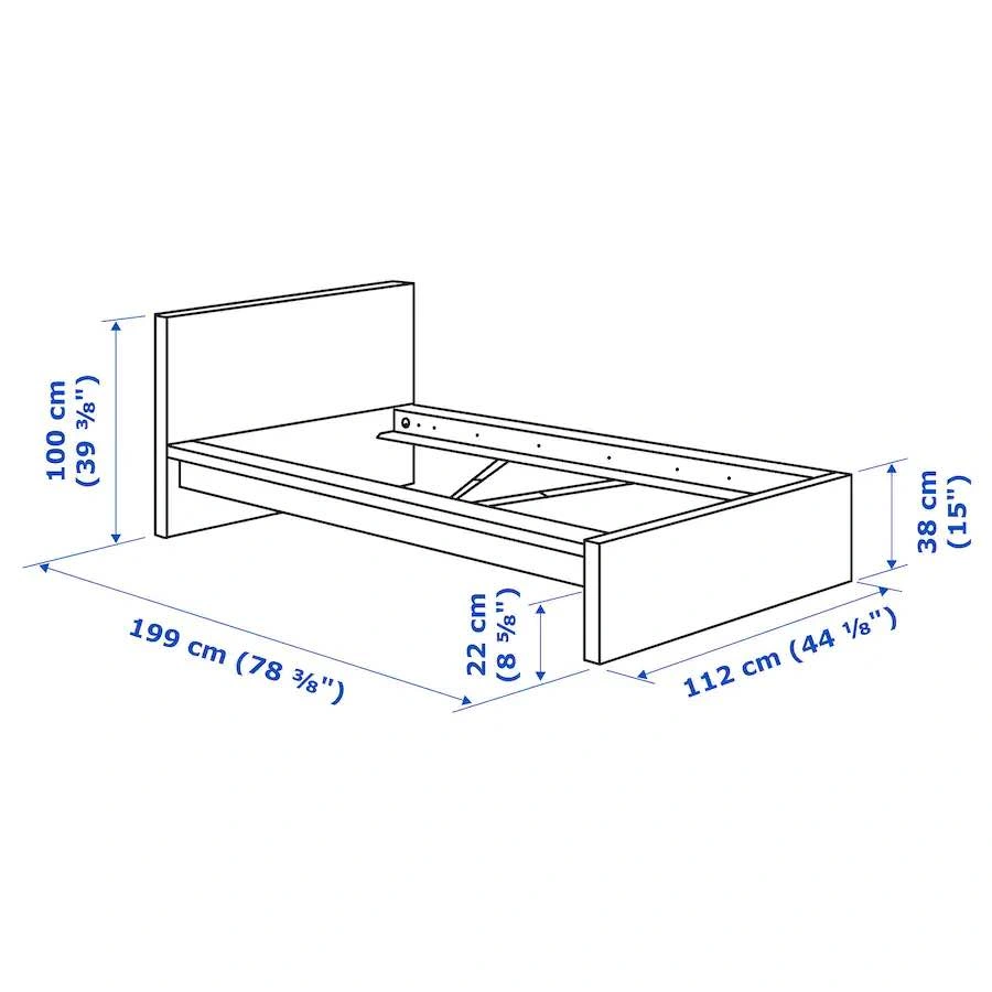 Ikea Malm Twin Bed Frame - 2 Available - photo 3