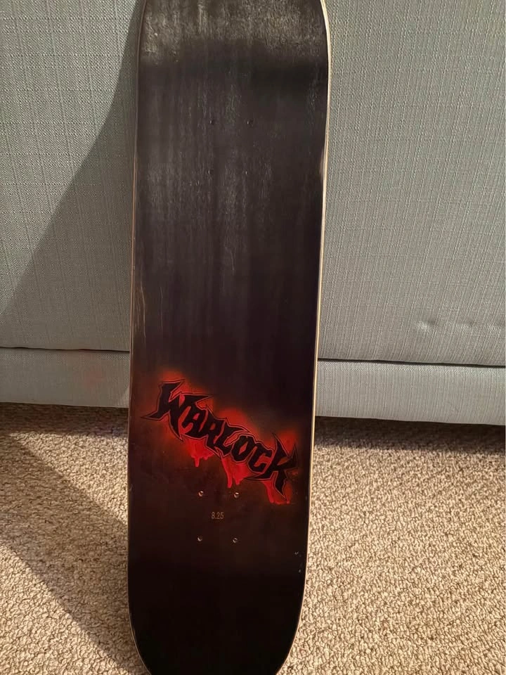 Warlock "Angel" Skateboard Deck - Brand New - photo 3