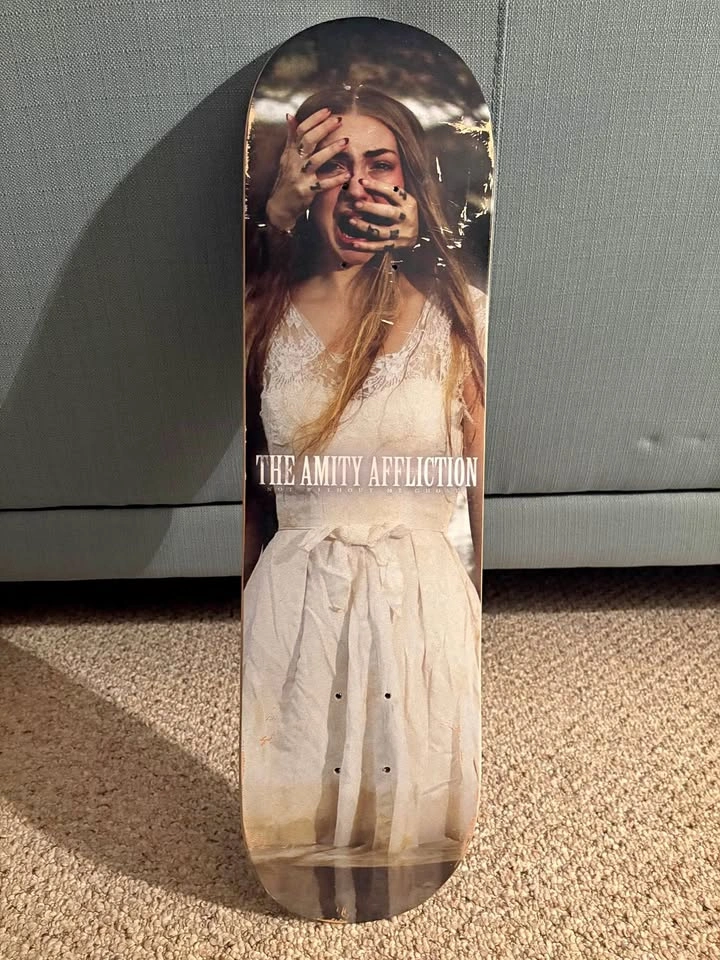 The Amity Affliction Skateboard Deck - Album Bundle