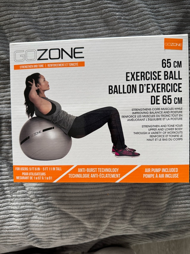 EXERCISE BALL 65 cm