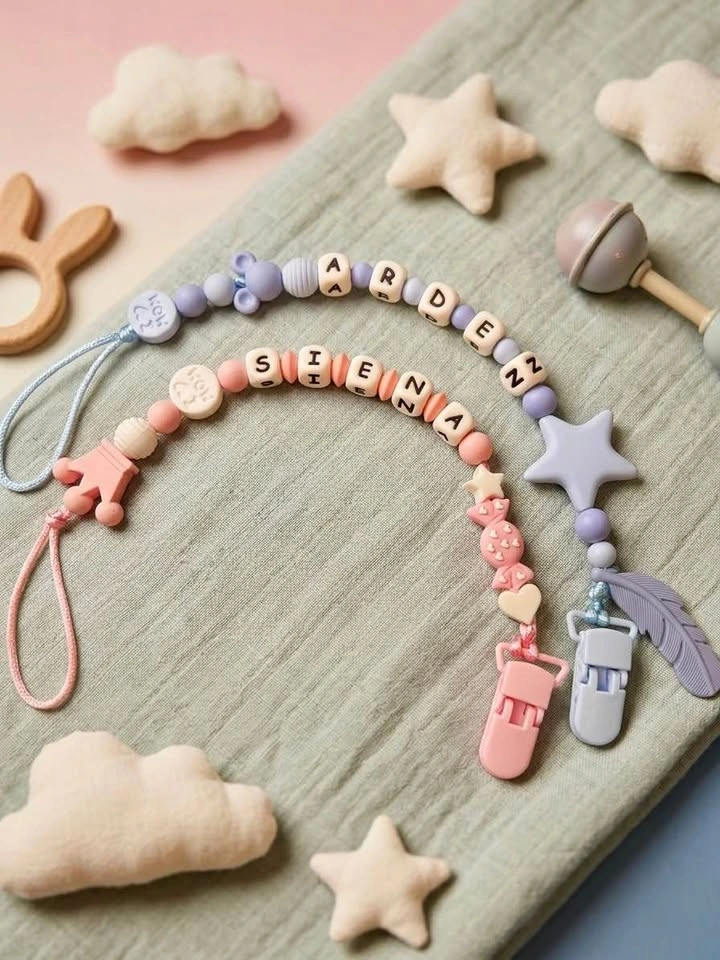 Personalized Pacifier Clips for Sale