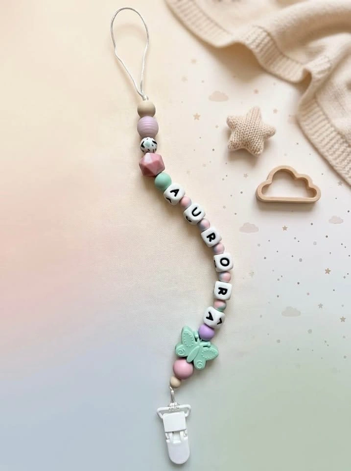 Handmade Personalized Pacifier Clips & Teethers 👶✨ - photo 3
