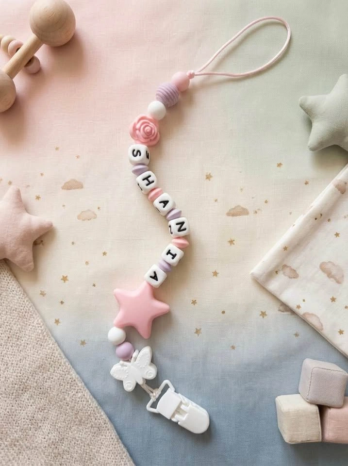 Handmade Personalized Pacifier Clips & Teethers 👶✨ - photo 4