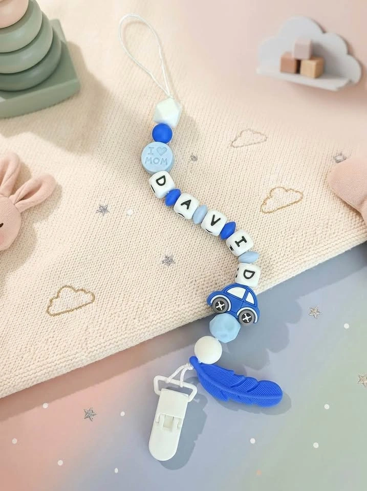 Handmade Personalized Pacifier Clips & Teethers 👶✨ - photo 5