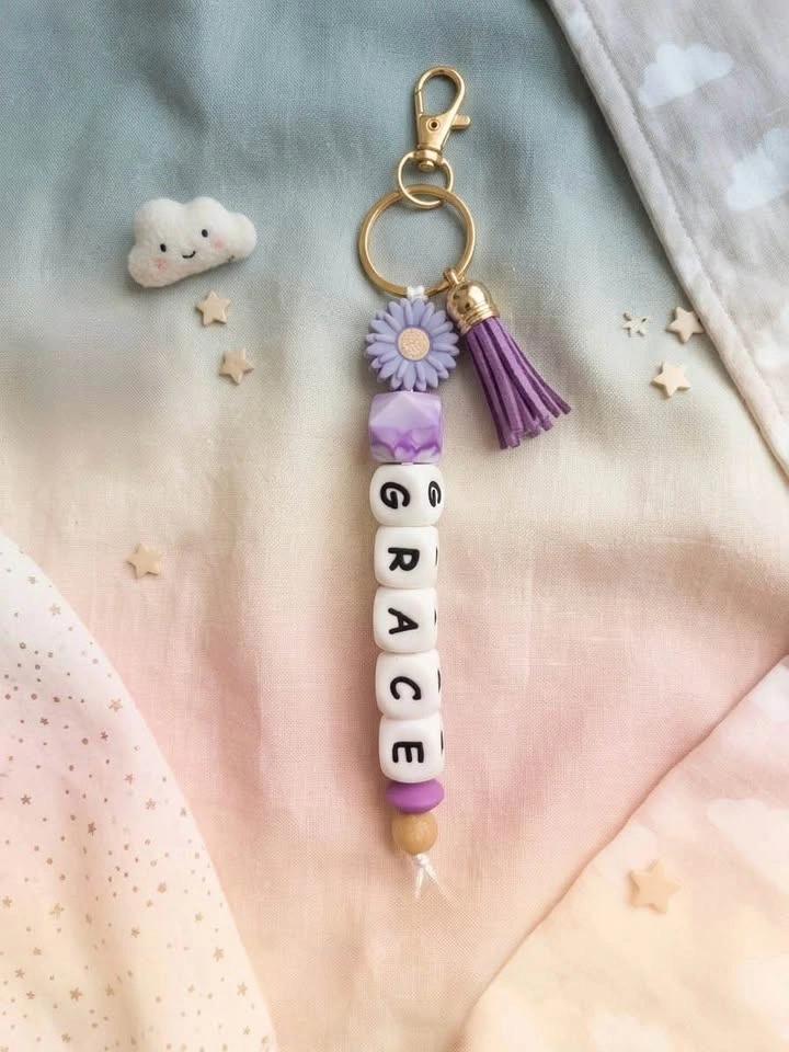 Handmade Name Keychains for Sale ✨ - photo 2