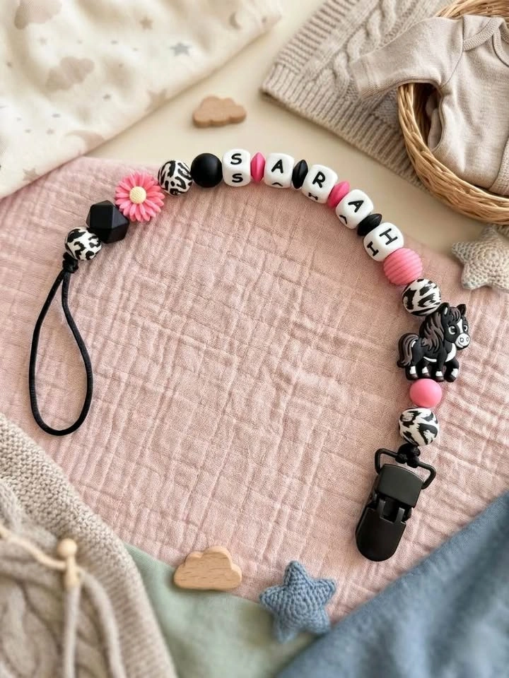 🌿 Personalized Pacifier Clips 🌿