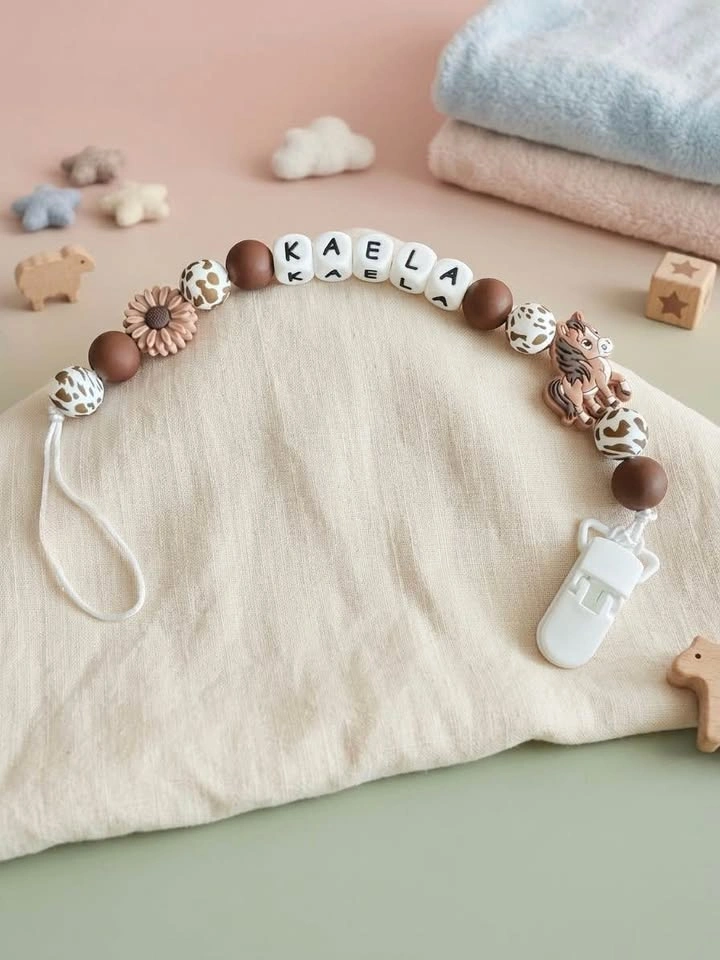 🌿 Personalized Pacifier Clips 🌿 - photo 3