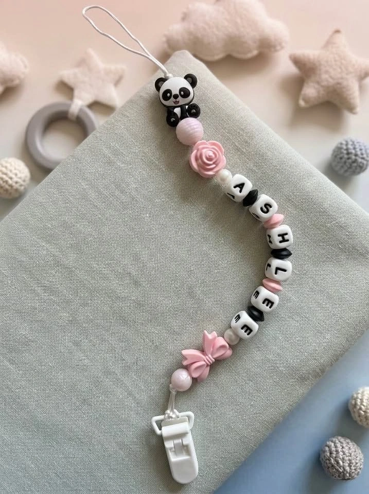 Custom Name Pacifier Holders