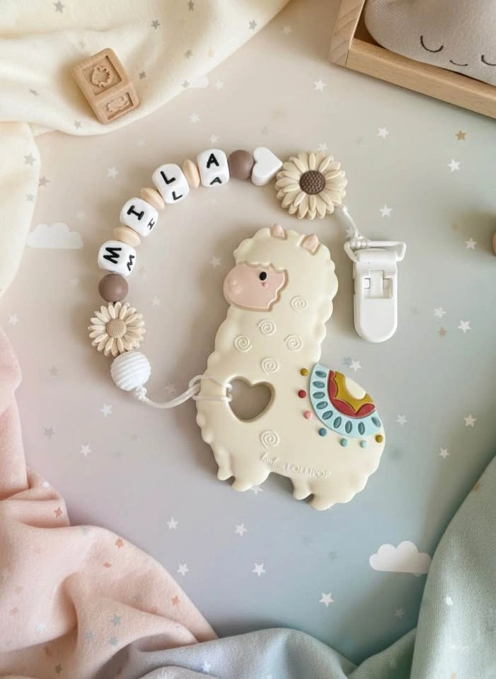 Custom Name Pacifier Holders - photo 3