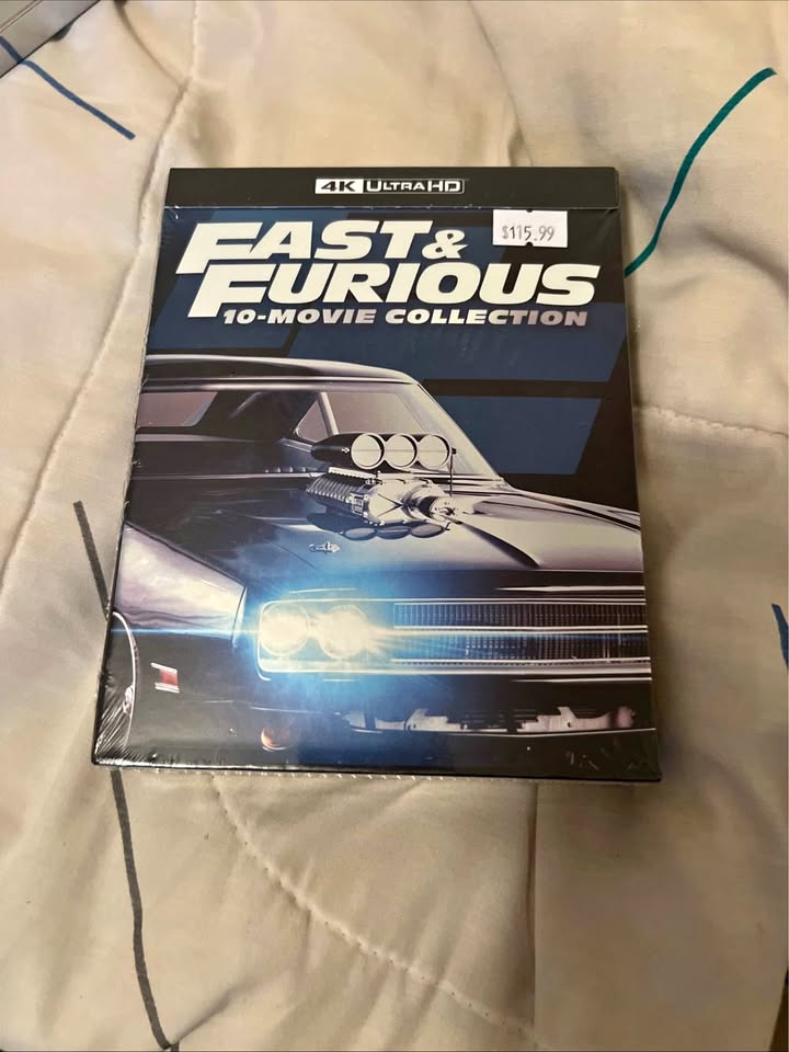 Fast and Furious 4K UHD 10 movie collection