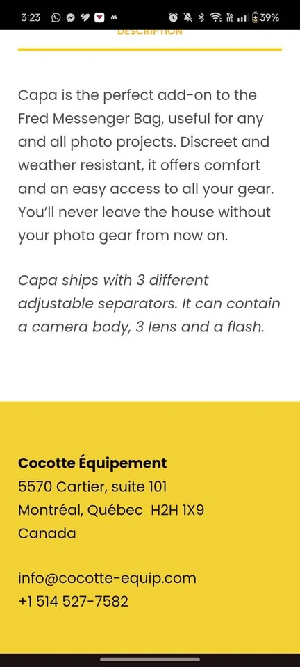 Capa Picture Case - Camera, Lens, Flash Bag - photo 3
